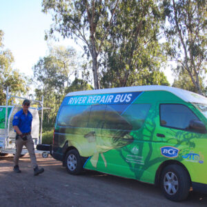 OzFish unveils River Repair Bus at Moree 