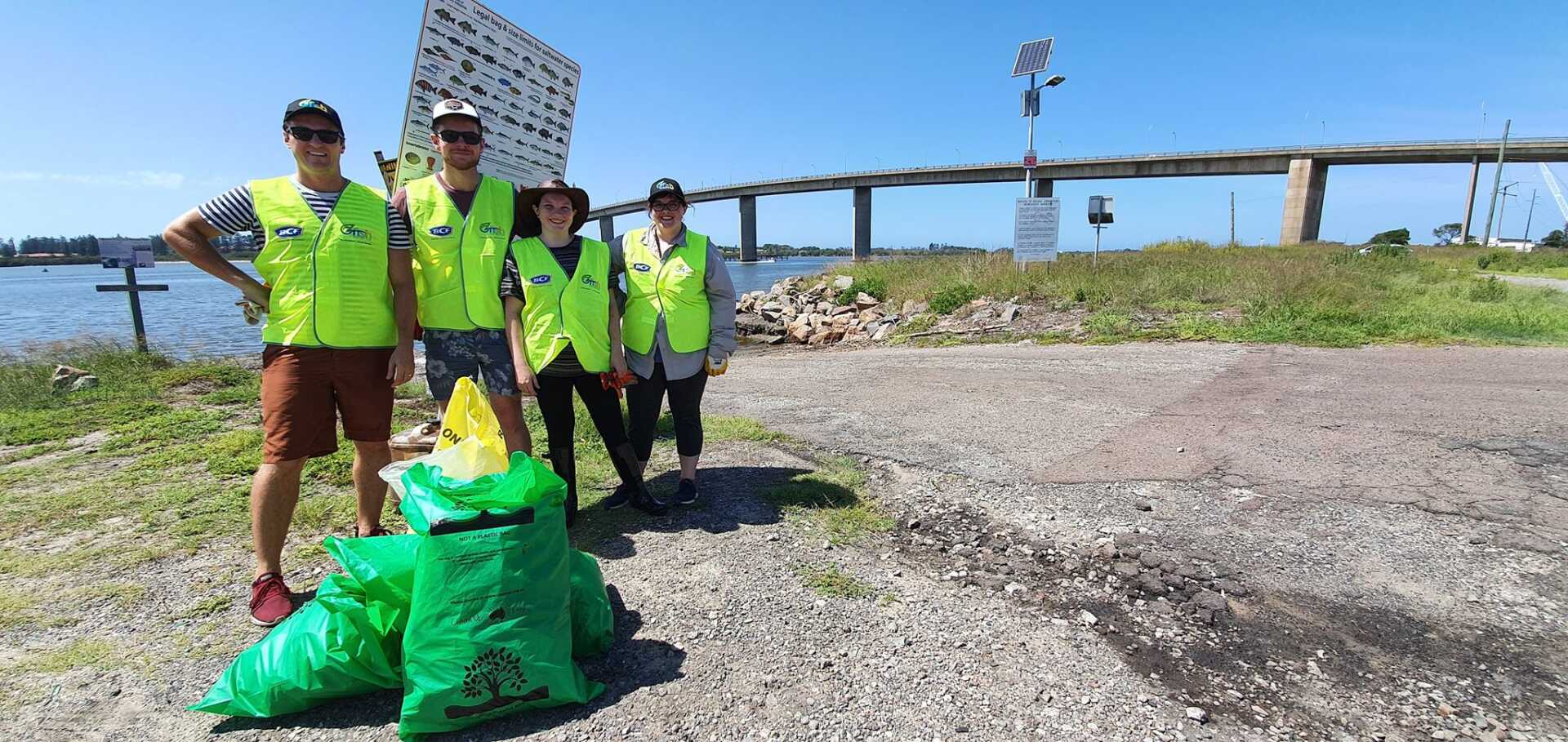 Hunter Chapter group volunteers