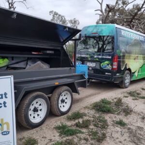 AUGUST 3 2021  |  OzFish Unveils Fulltime Habitat Restoration Bus For The Murray