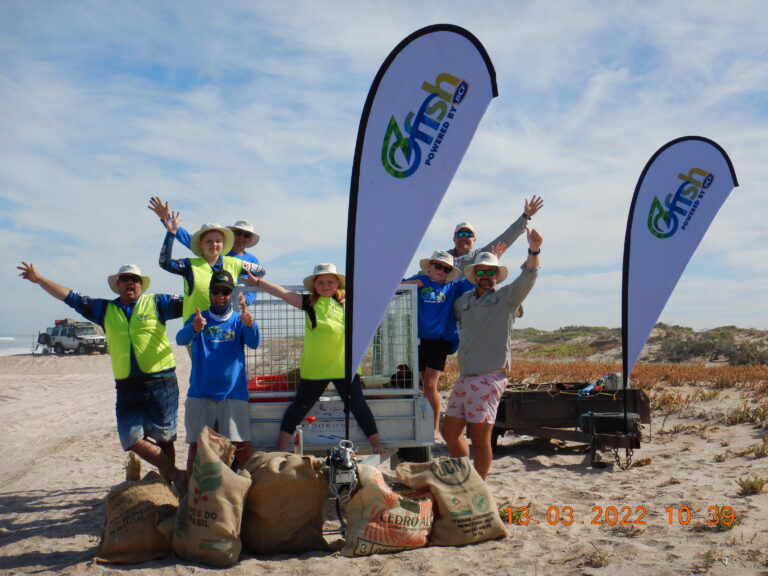 Recreational Fishers Clean Up the Coorong