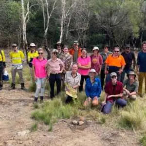 OCT 2023 | Students Make Significant Impact By Giving Darwin Creek A Makeover With New Vegetation