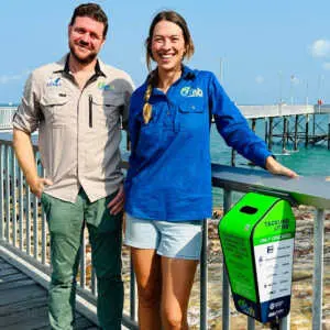 9 NOVEMBER 2023  |  Tangle bins initiative helps to keep Northern Territory fishing spots clean