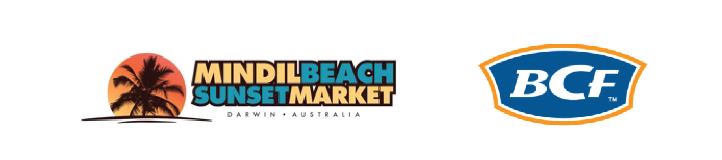 Nibdil Beach Sunset Market and BCF logo