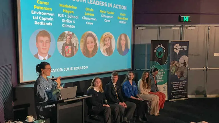 Young Leaders making waves at the Ocean Youth Summit
